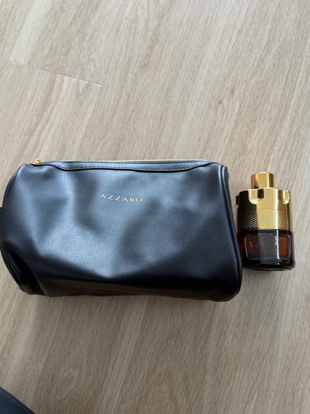 Azzaro Fragrance and pouch bag